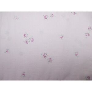 Simply Shabby Chic Pink Ditsy Rose Floral Queen Flat Sheet 102"X88" Cottage